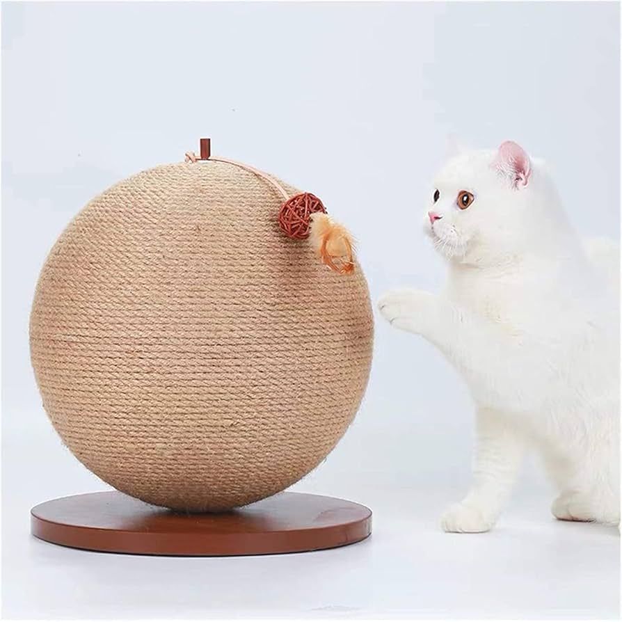 Amazon | 猫 つめとぎ 猫 爪とぎ ナチュラルサイザル猫スクラッ